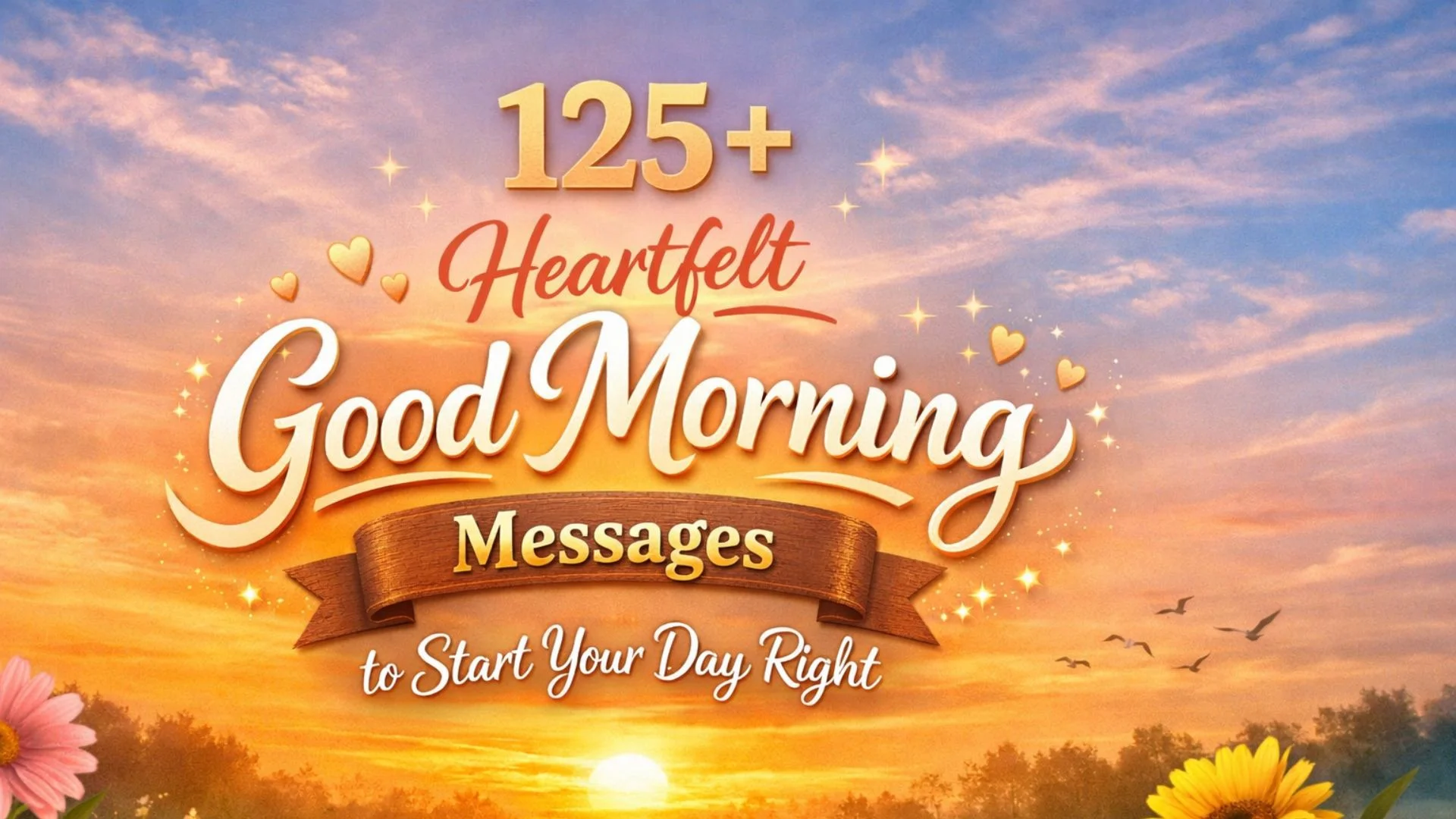 125+ Heartfelt Good Morning Messages to Start Your Day Right