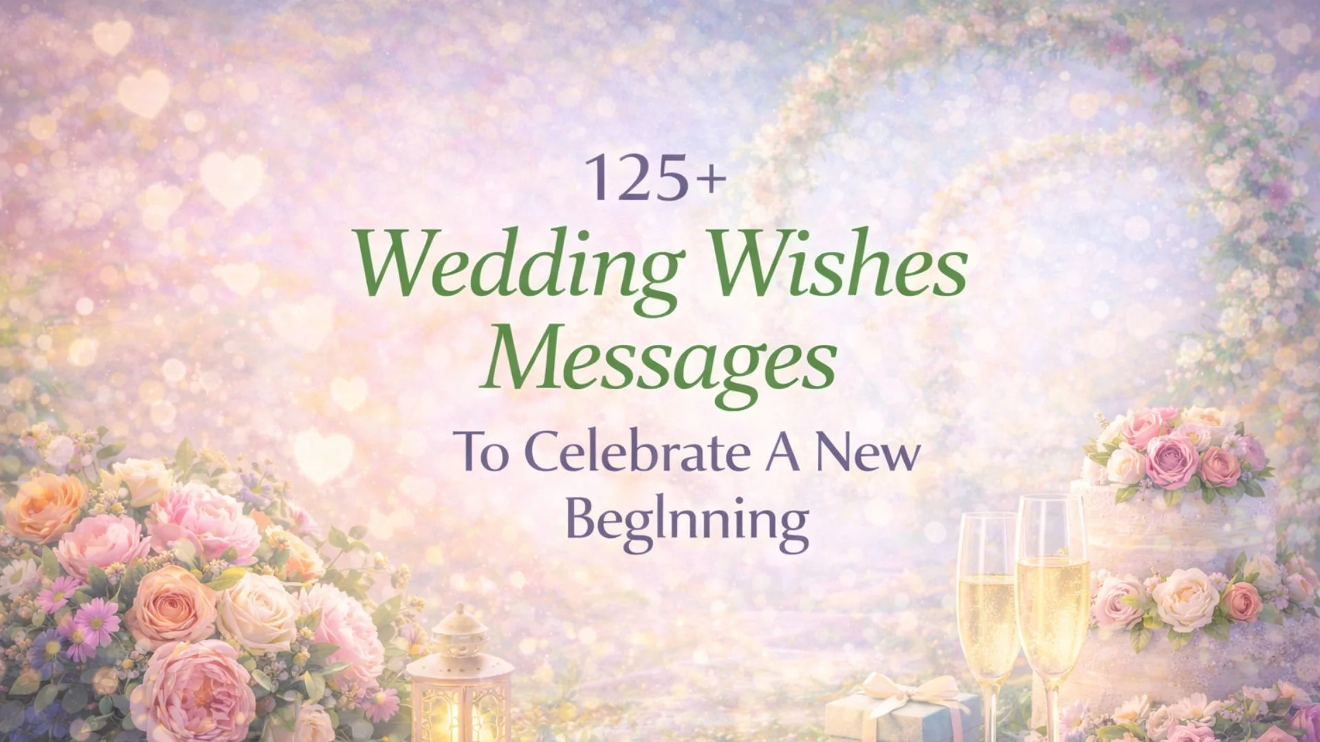 125+ Wedding Wishes Messages To Celebrate A New Beginning