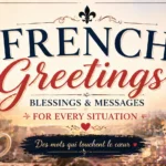 French Greetings: Blessings & Messages for Every Situation