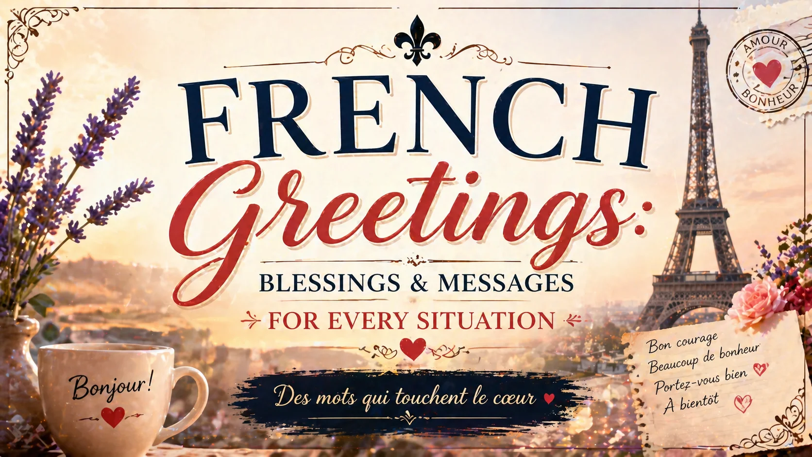 French Greetings: Blessings & Messages for Every Situation