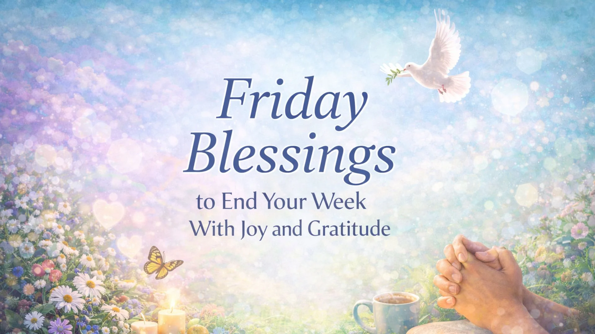 Friday Blessings to End Your Week With Joy and Gratitude