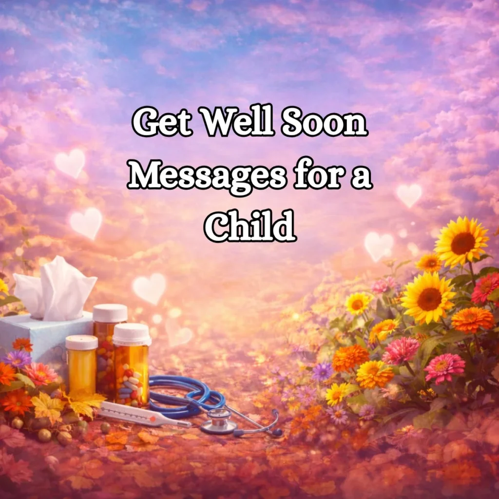 Get Well Soon Messages for a Child
