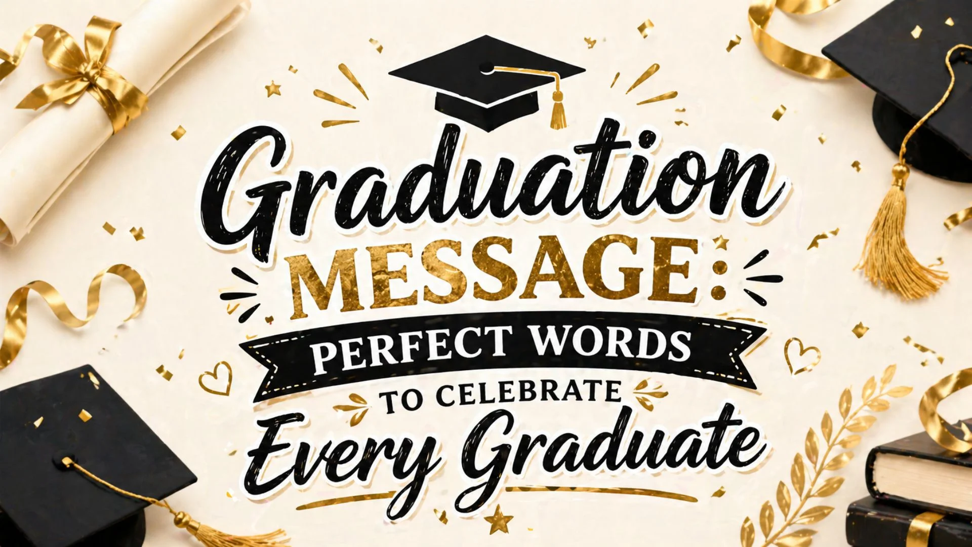 Graduation Message Perfect Words to Celebrate Every Graduate