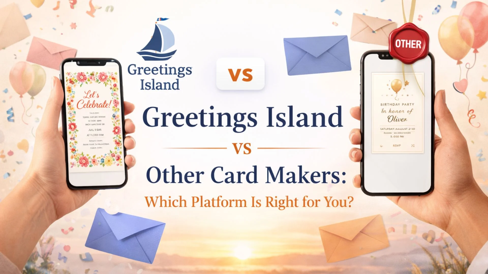 Greetings Island vs Other Card Makers Which Platform Is Right for You