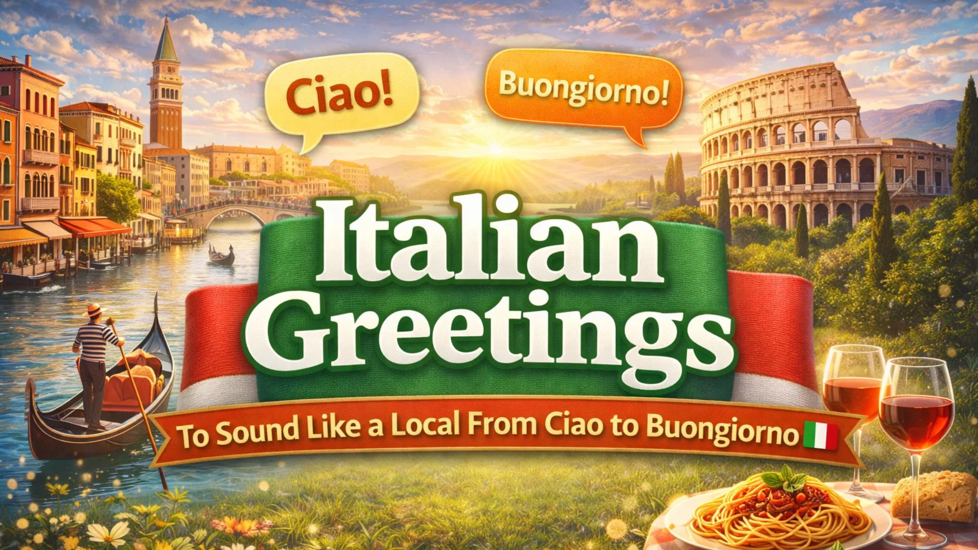 Italian Greetings to Sound Like a Local From Ciao to Buongiorno 🇮🇹