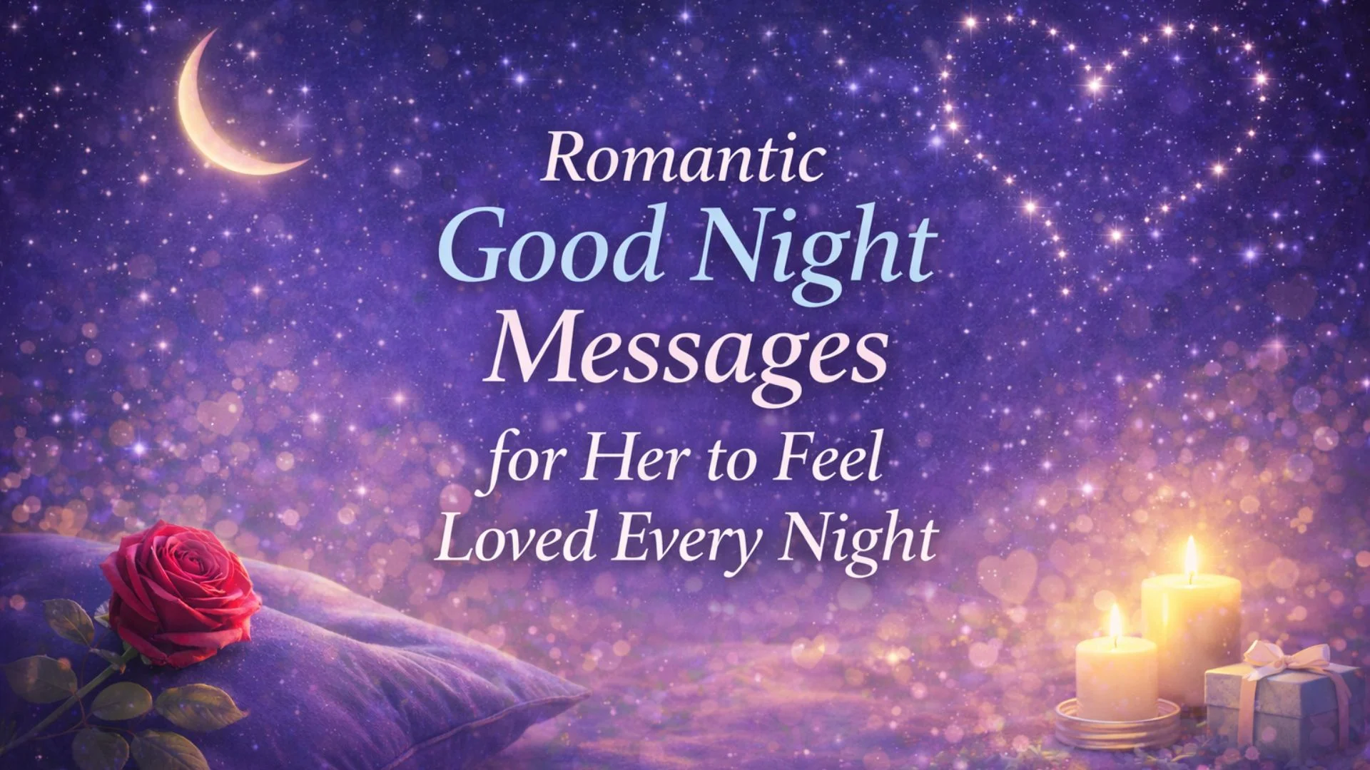 Romantic Good Night Messages for Her to Feel Loved Every Night
