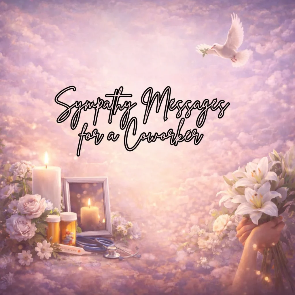 Sympathy Messages for a Coworker