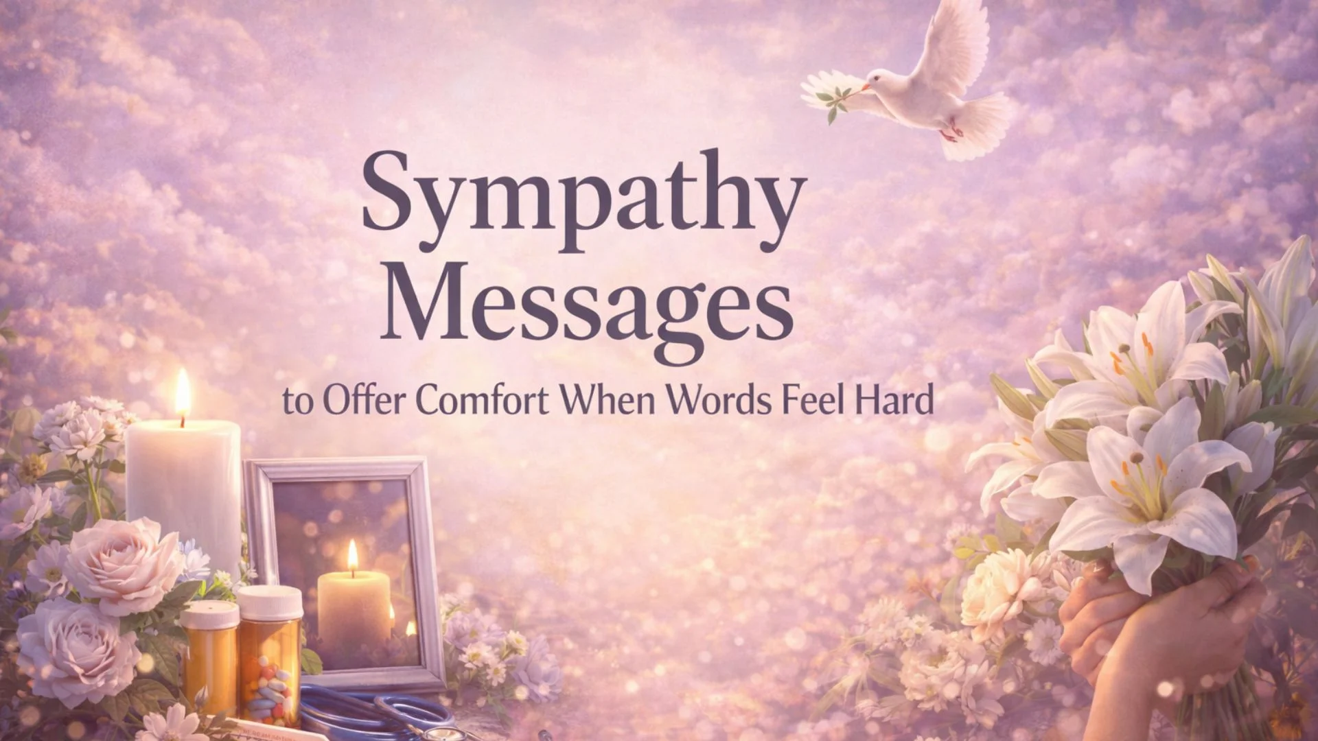Sympathy Messages to Offer Comfort When Words Feel Hard