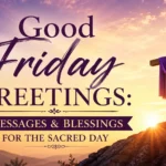 Good Friday Greetings Messages & Blessings for the Sacred Day