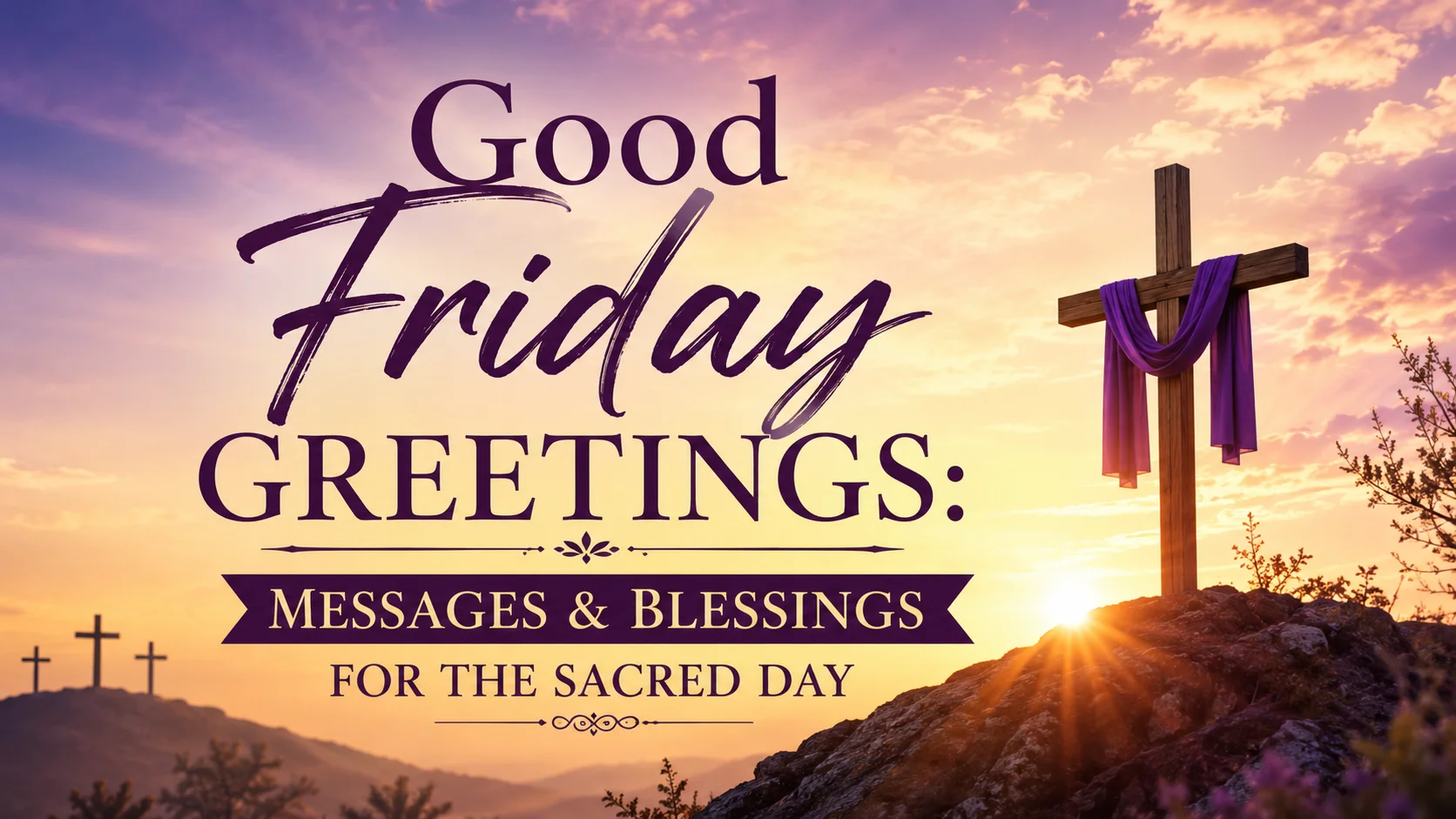 Good Friday Greetings Messages & Blessings for the Sacred Day