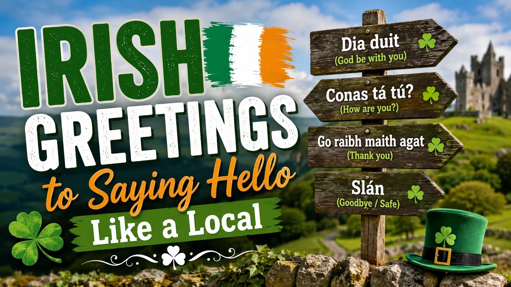 Irish Greetings to Saying Hello Like a Local 🇮🇪🍀