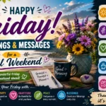 Friday Greetings Images & Messages for a Joyful Weekend