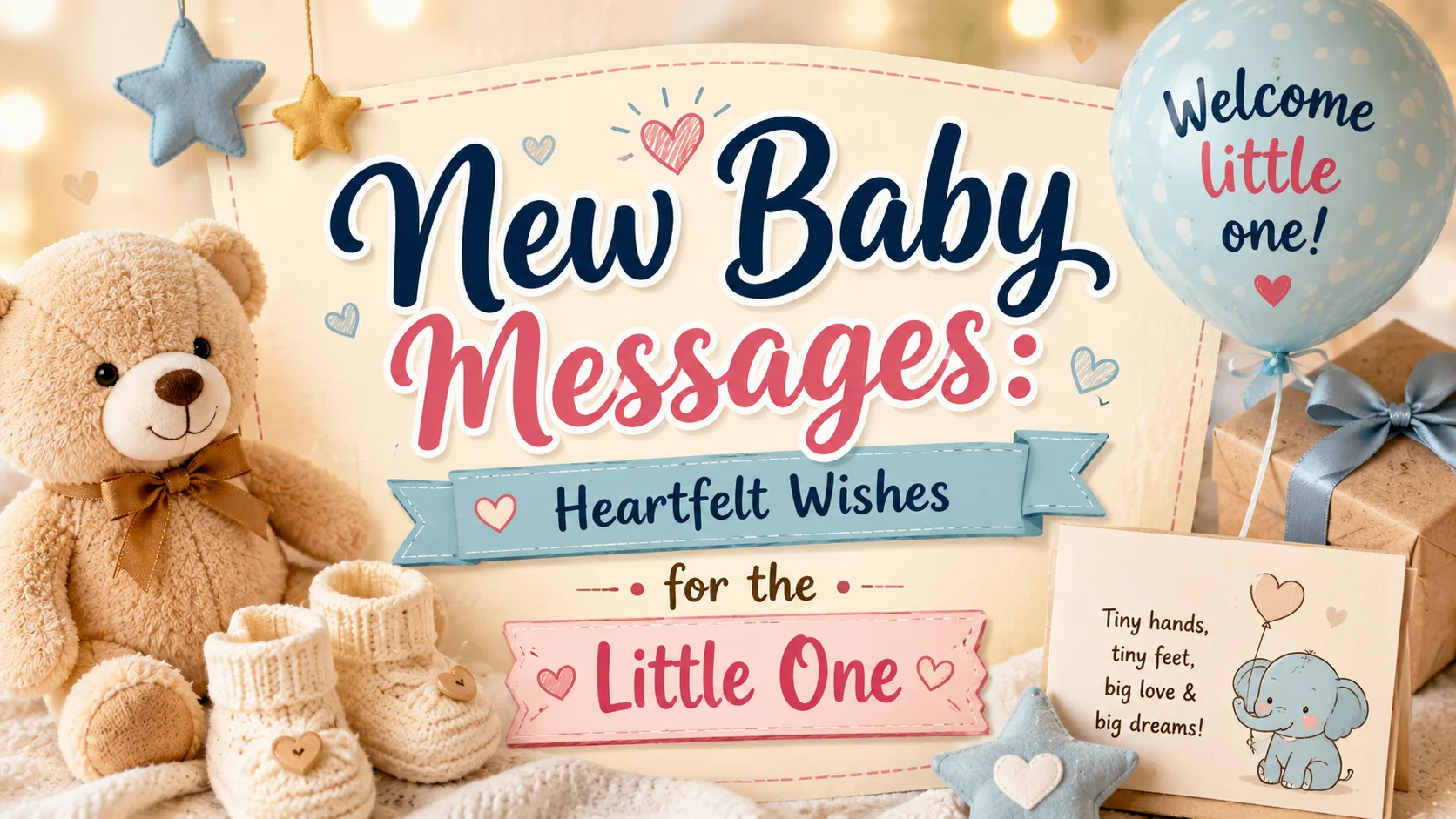 New Baby Messages Sweet & Heartfelt Wishes for the Little One