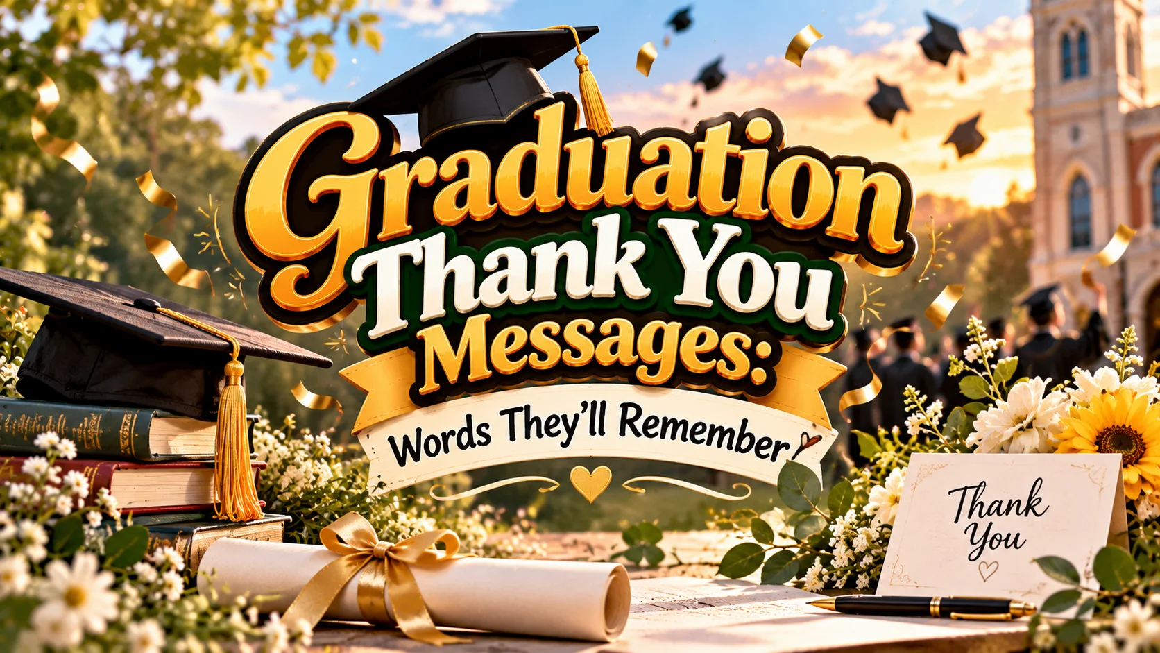 Graduation Thank You Messages Words They’ll Remember