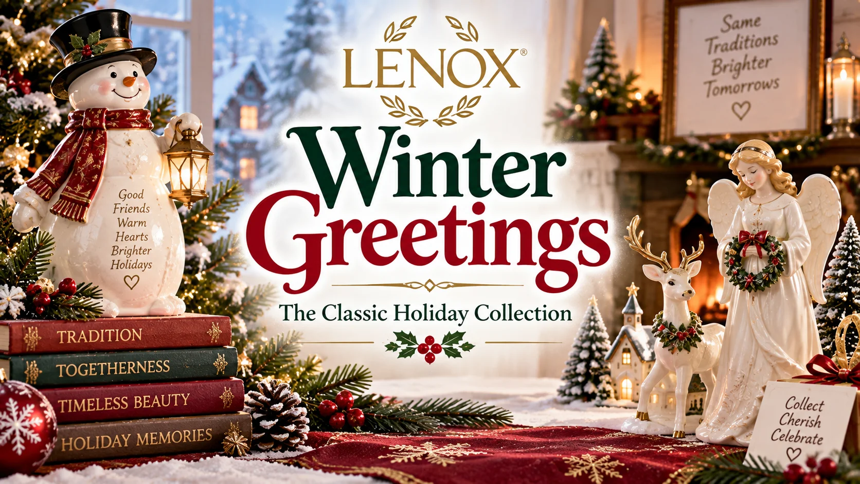Lenox Winter Greetings The Classic Holiday Collection 🎄