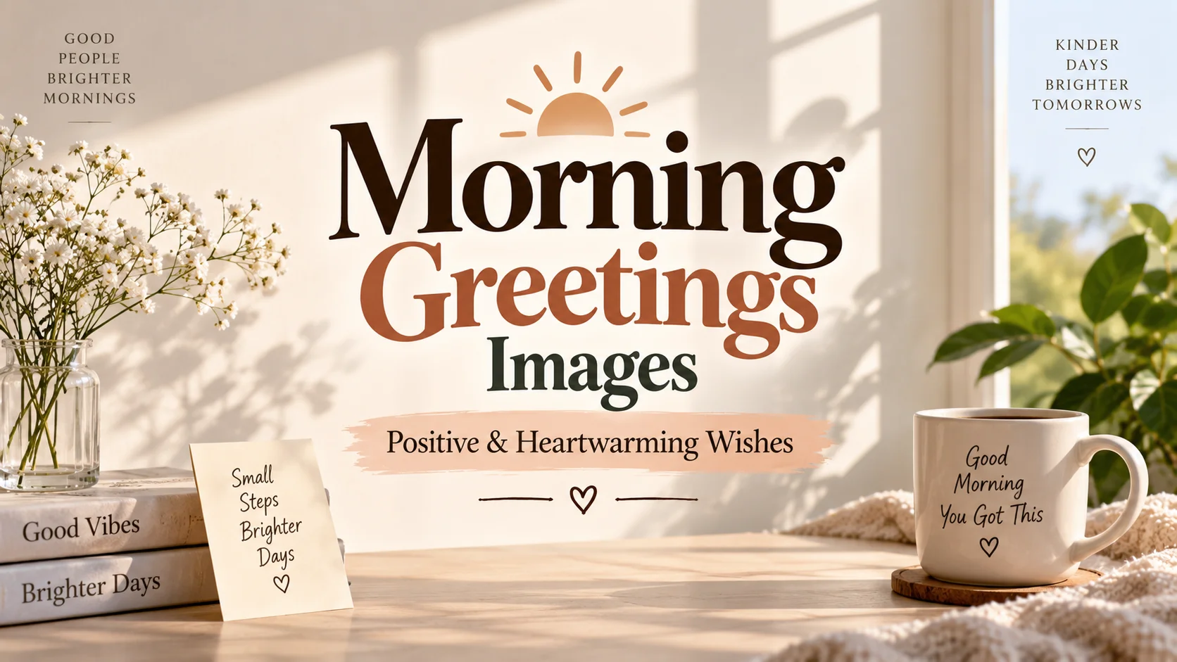 Morning Greetings Images Positive & Heartwarming Wishes