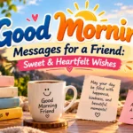 Good Morning Messages for a Friend Sweet & Heartfelt Wishes