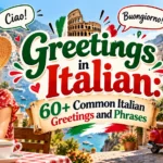 Greetings in Italian 60+ Common Italian Greetings and Phrases 🇮🇹