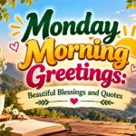 Monday Morning Greetings at Sunrise