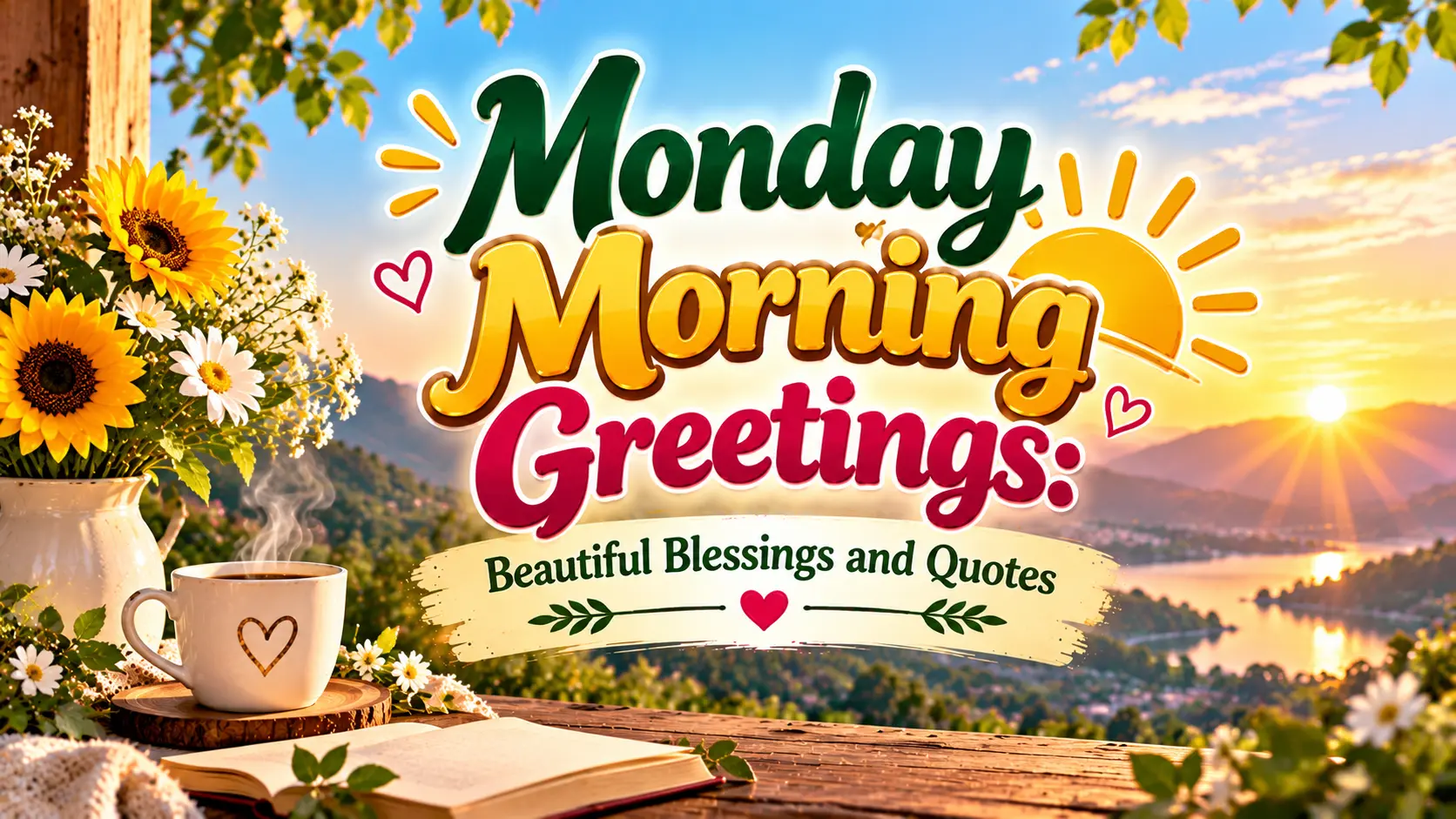 Monday Morning Greetings at Sunrise