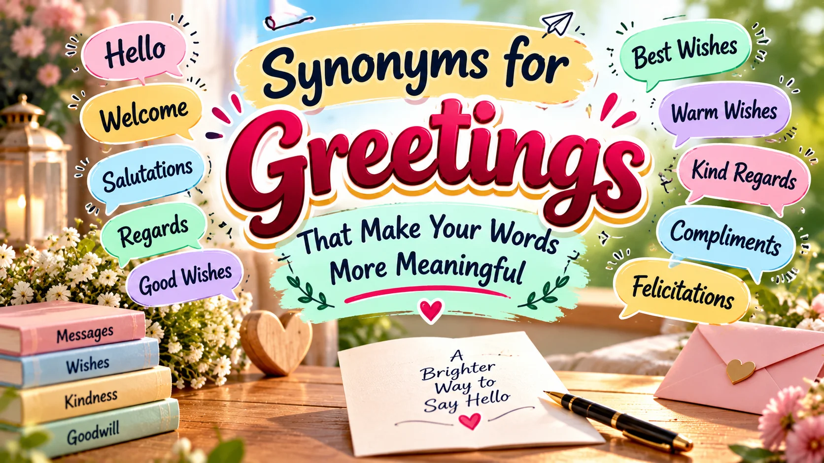 Synonyms for Greetings That Make Your Words More Meaningful